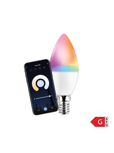 Commel Led izzó Wifi 5,5W C37 RGB 3000K-6500K