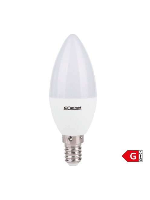 Commel Led izzó C37 4,9W E14 3000K gyertya Izzó