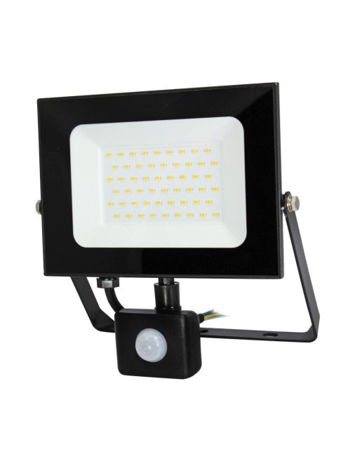 Commel LED reflektor 50 W 4250 lm, 4000K mozgásérzékelővel