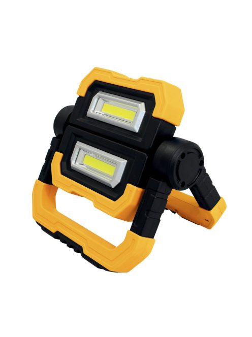 Commel LED reflektor 10W, hordozható, akkumulátoros, 900 lumen