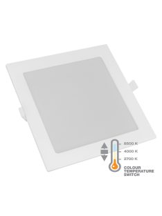   Commel LED panel beépíthető négyzet 24W 2700/4000/6500K 220mm