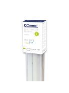 Commel LED armatúra lámpatest, por és víz mentes, 2db LED fénycsővel 2x10 W 66 cm