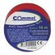 Commel szigetelőszalag  19mm x 10m piros 1 db