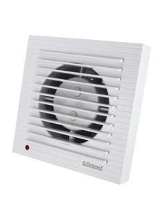   Commel elszívó ventilátor 98mm, záró lamellával, késleltethető kikapcsolással/időzítővel 12 W, 130 m³/h , 34 dB