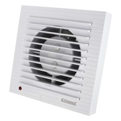   Commel elszívó ventilátor 98mm, záró lamellával, késleltethető kikapcsolással/időzítővel 12 W, 130 m³/h , 34 dB