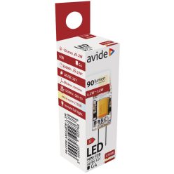 Avide LED 1.2W G4 COB EW 2700K