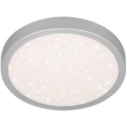   Avide LED Mennyezeti Lámpa Pandora V2 Csillagos Ezüst 15W 280*40mm NW 4000K