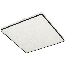   Avide LED Mennyezeti Lámpa Mia-CCT Csillagos 48W (24+24) 420*50mm Távirányítóval