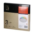 Adviti smart LED mennyezeti lámpa  RGB- CCT fehér 36w 3500 lm Tuya app