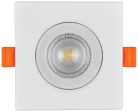 Avide LED panel Beépíthető 38° Négyzetes 7W CW 6400K