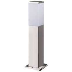   Avide kültéri álló lámpa Panama 1xE27 500mm IP44 Szatén Nikkel