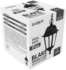 Avide Kültéri Függesztett Lámpa Blake 1xE27 825mm Fekete IP44