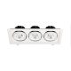 Avide LED Downlight Sein Négyzetes 3x30W IP20 8400lm 20° WW 3000K