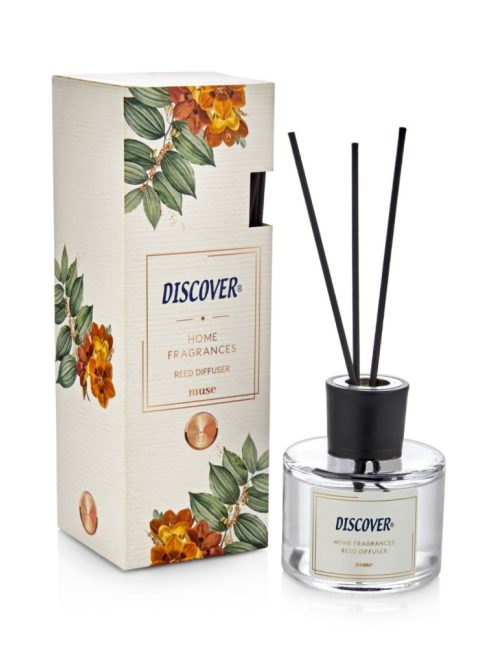 Discover Reed diffuser pálcikás illatosító Muse illat 125 ml