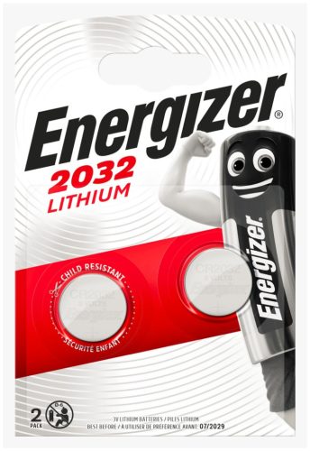 Energizer Gombelem Lítium CR2032 B2