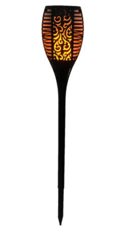 Entac Kerti Szolár Lámpa Láng Effekttel, 500mm, 36db WW SMD LED, 12db/kínáló