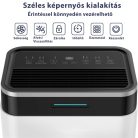 HOMEFORT HPMS20W Páramentesítő, 20 L/nap, Digitális kijelző, Gyerekzár, Időzítő, 6,5 L tartály, Telítettségjelző, Zajszint: 42 dB, Kivezethető cseppvíz
