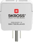 SKROSS utazó adapter  Európa-Amerika, USB