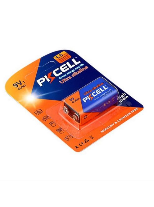 PKCELL Alkaline elem 9V 6LR61 1darab