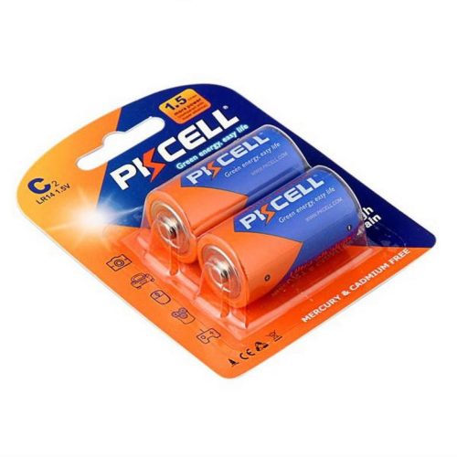 PKCELL Alkaline elem C LR14 2darab