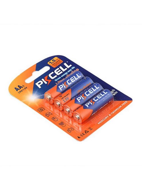 PKCELL Alkaline elem AA LR6 4darab