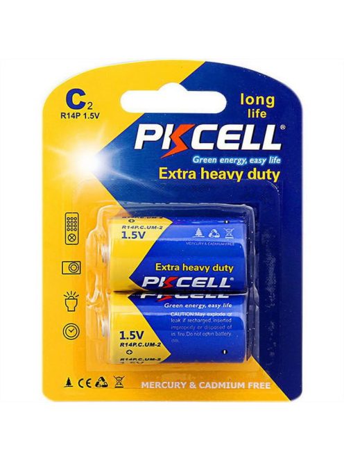 PKCELL Extra heavy duty elem C R14P 2darab