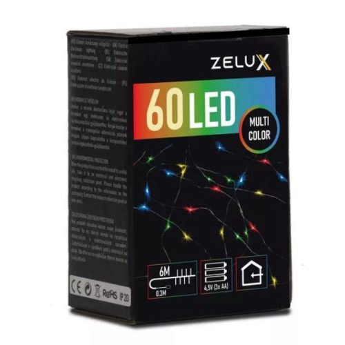 Zelux 60 Led 6M Karácsonyi Világítás MC