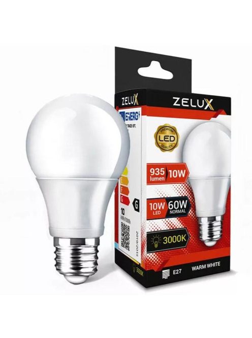 Zelux Led Globe 10W E27 3000K Gömb Izzó